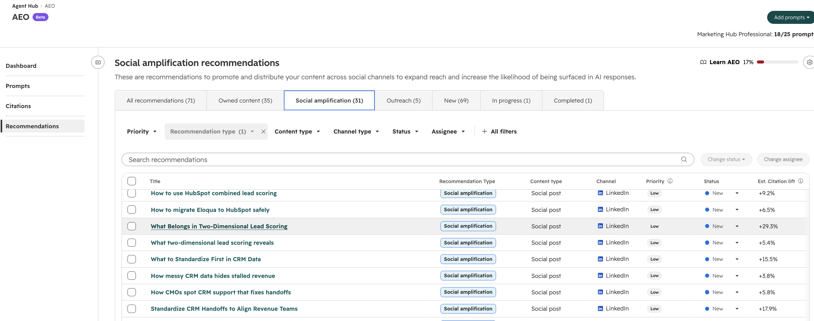 AEO-tool-content-agent-linkedin