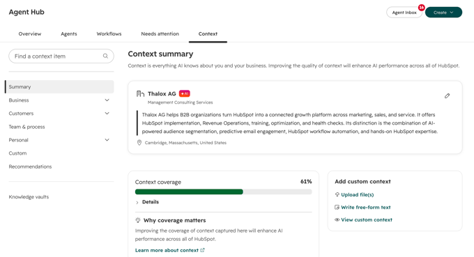 Context AI Home