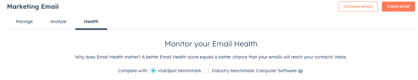 Monitor-email-health-tool-hubspot