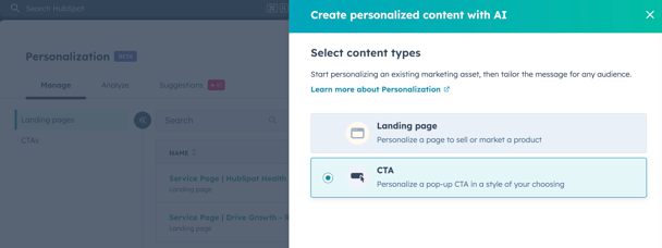 HubSpot Fall Updates Personalized content with AI