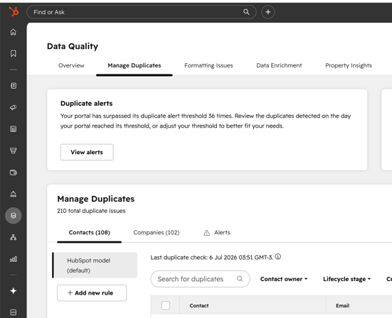 deduplication