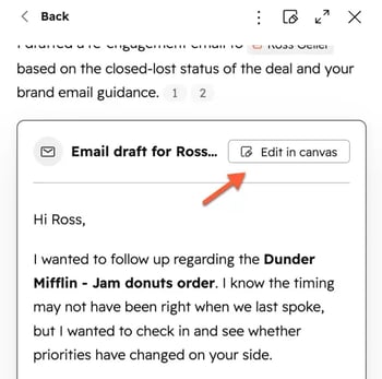 email draft