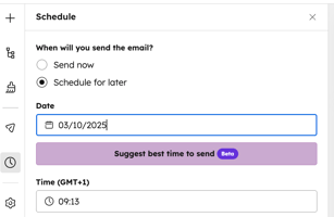 HubSpot Fall Updates Optimize Best Send Time in Email Marketing