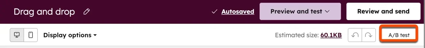 How to optimize Lead Nurturing in HubSpot? ab-test