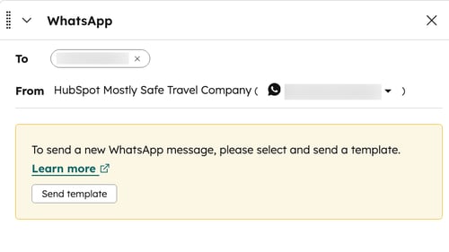 WhatsApp and HubSpot integration