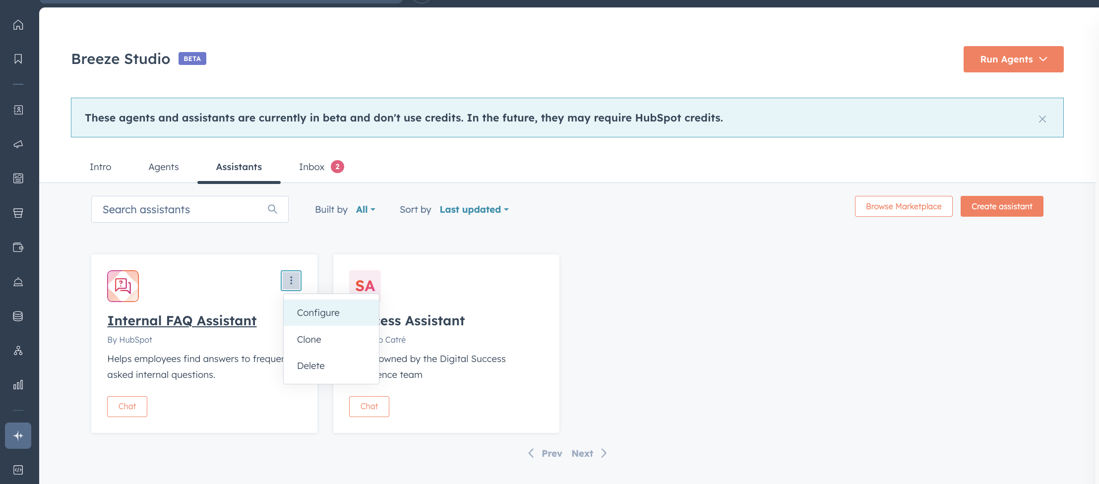 internal-faq-assistant-configure