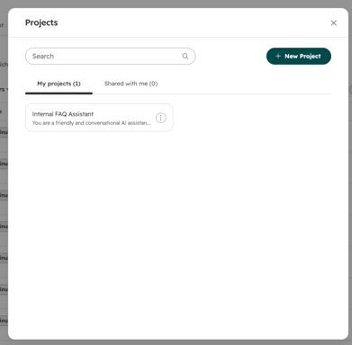 internal-faq-assistant-project-create