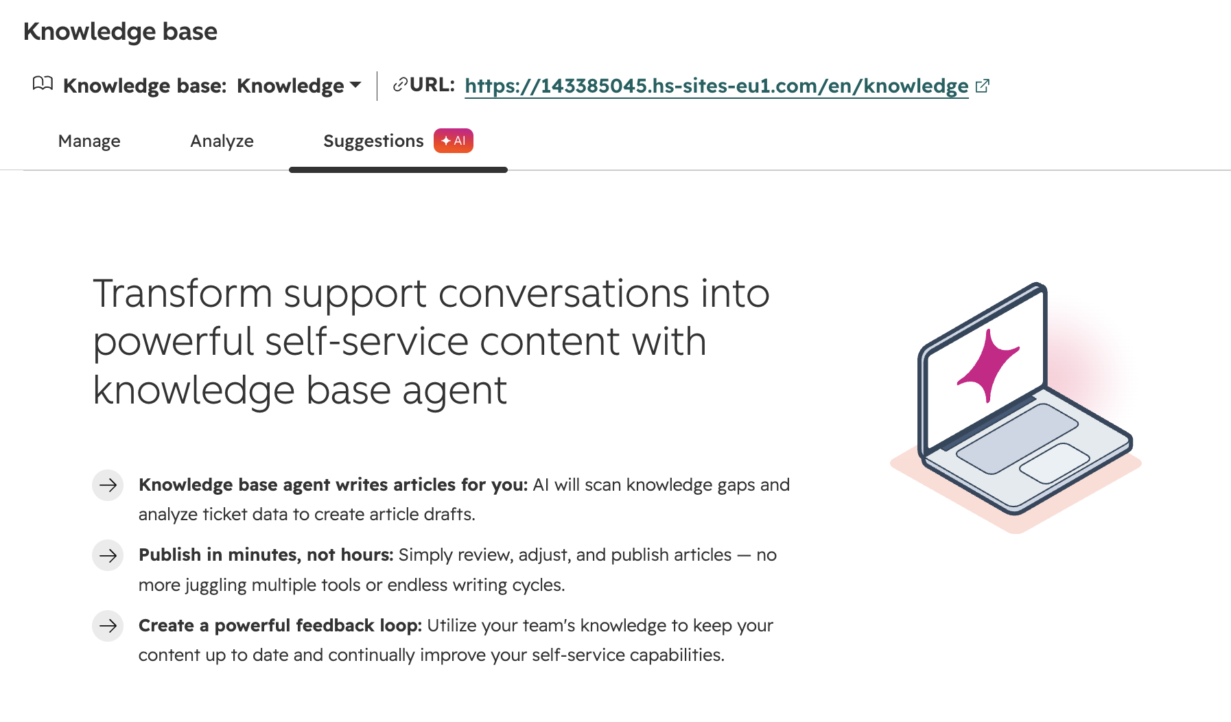 knowledge-base-agent-hubspot-suggestions