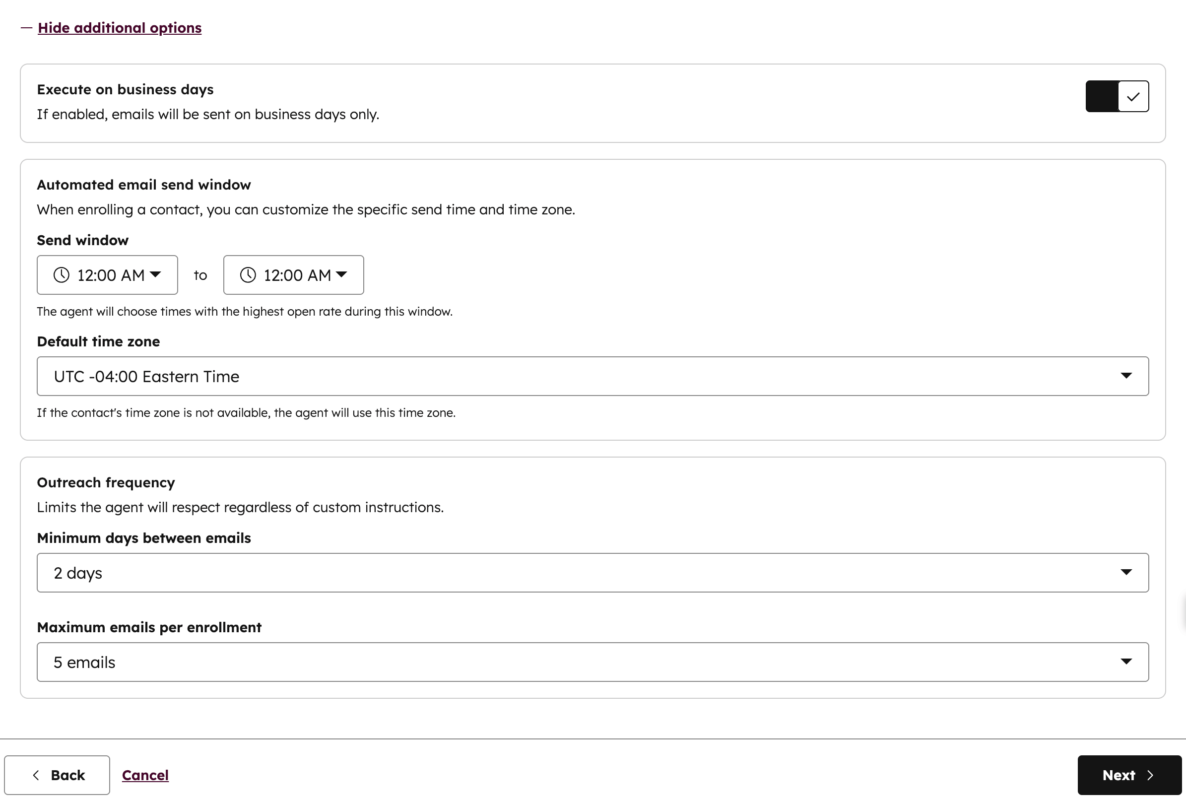 prospecting-agent-hubspot-set-outreach-options-additional-options