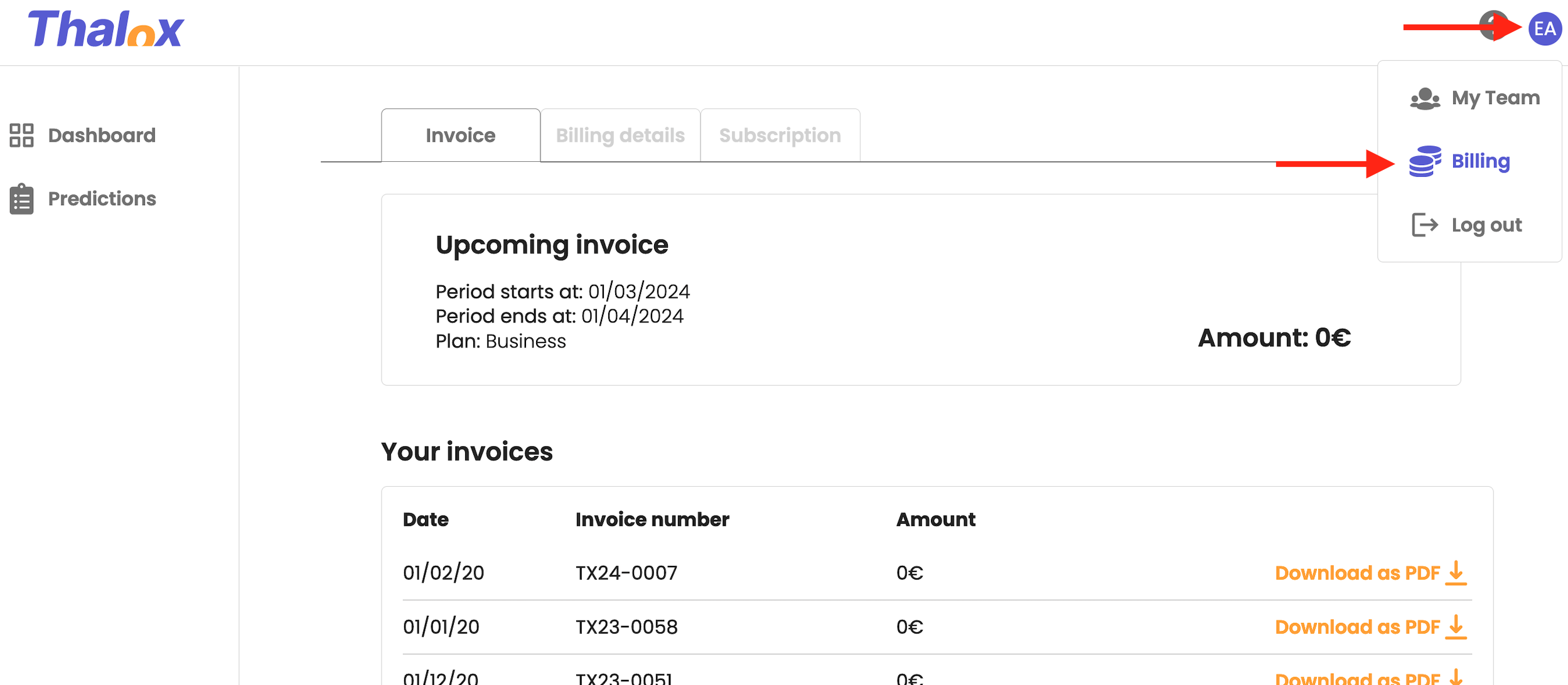 How can I view my invoices - tutorial